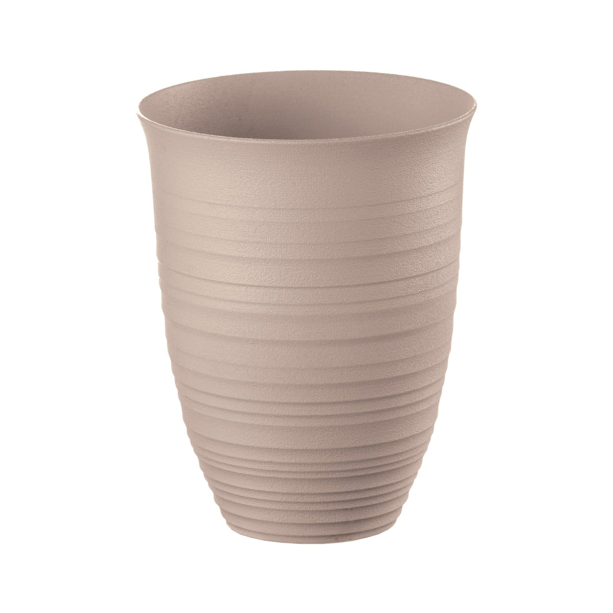 Guzzini Earth Tierra 12.4cm/520ml Tall Plastic Water Drinking Tumbler Taupe (2 Pack) — image 2