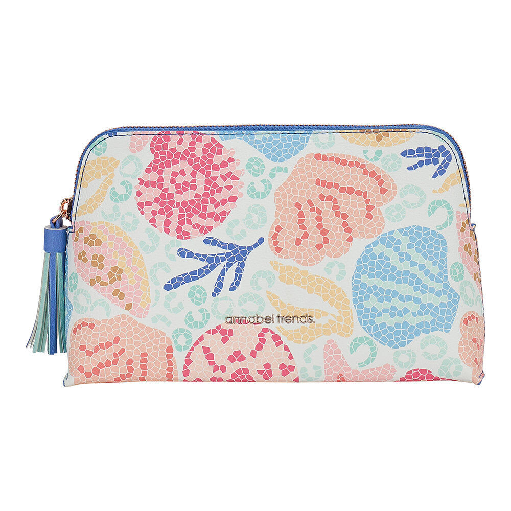 Annabel Trends Vanity Bag Travel Makeup Pouch Medium 23x13.5cm Shelly Beach