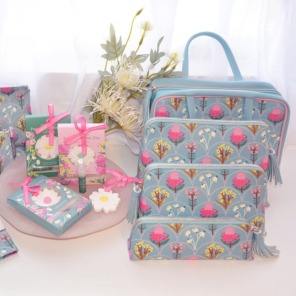 Annabel Trends 28cm Wildflower Vanity Toiletries Bag Storage Organiser — image 2