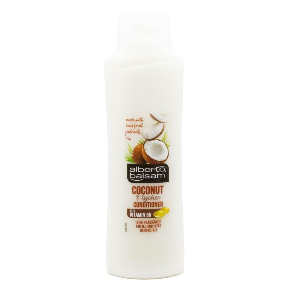 Alberto Balsam Moisturising Hair Conditioner 350ml Coconut & Lychee