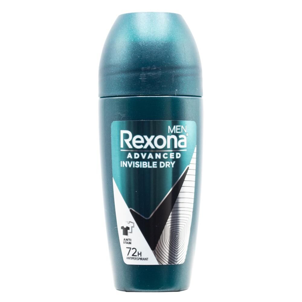 Rexona Men 45ml Antiperspirant Deodorant Roll-On 72 Hr Protect Invisible Dry