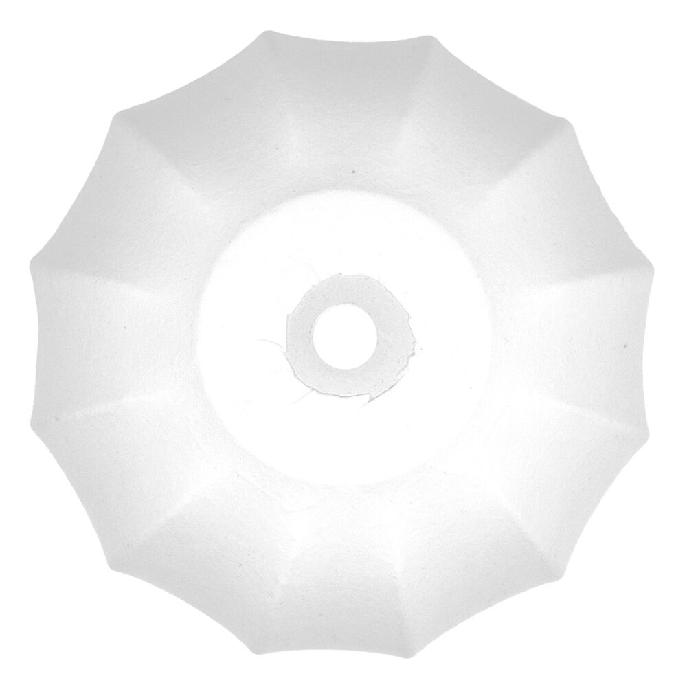 Boyle Silk Umbrella Shade Only 12x12x9.5cm Metal Body with White Silk Cover (2 Pack) — image 4