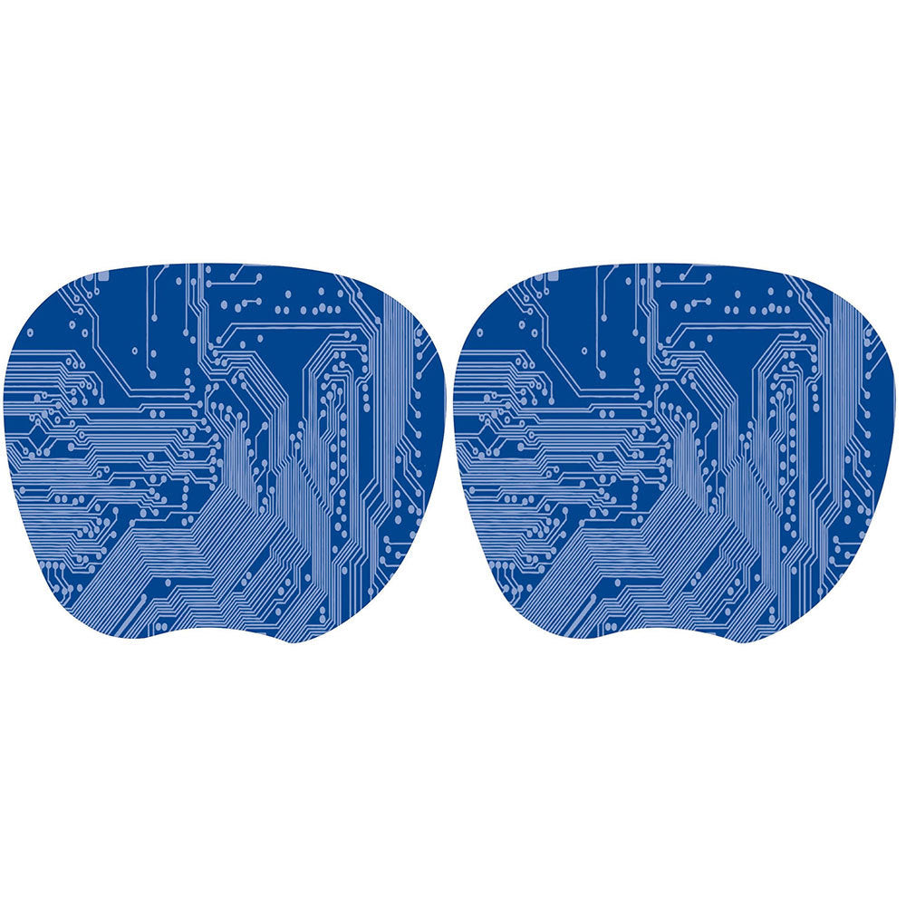 Kensington Blue Super Thin Mouse Pad Anti-Slip Desktop Tracking for Computer (2 Pack)