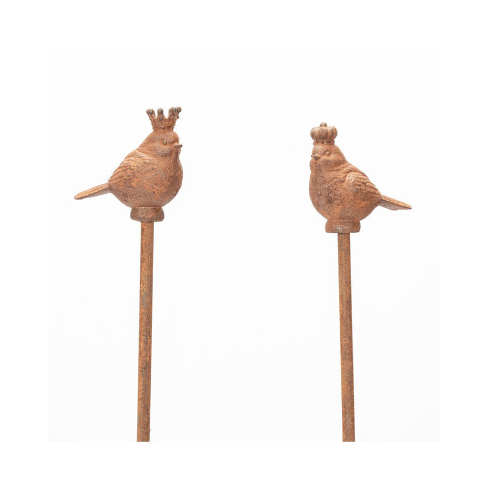 20093-a-fresco-cast-iron-stake-royal-bird-sculpture-11x12cm-rust