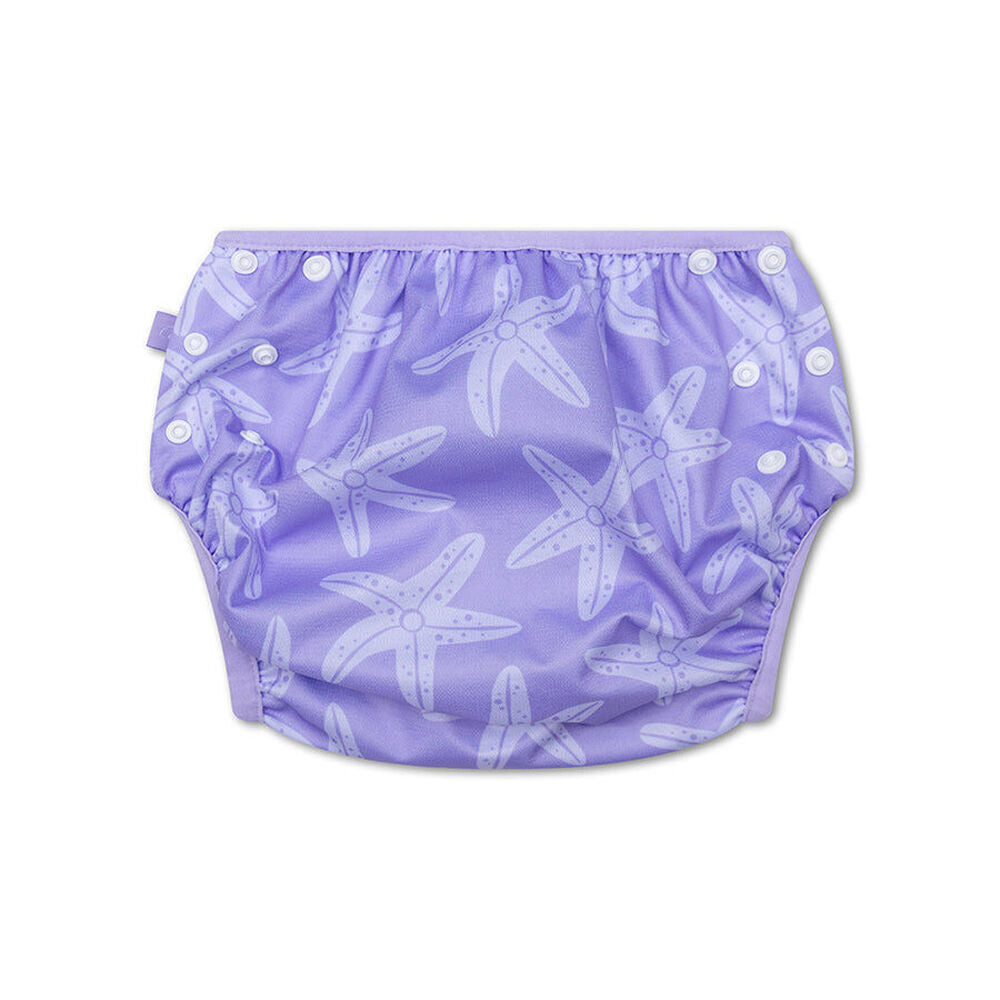 Swim Essentials Lilac Sea Star Size 0-3y Washable Swimming Nappy Diaper OSFA — image 2
