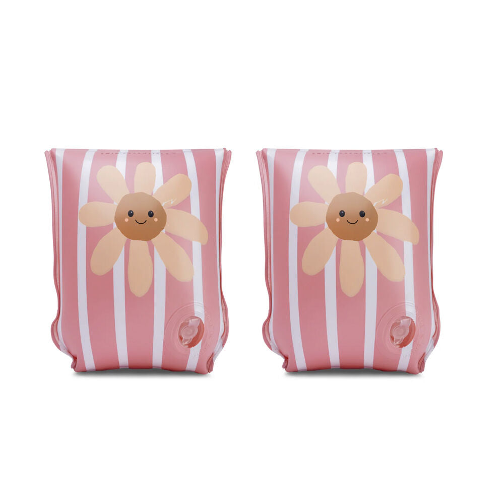 Swim Essentials Kids/Children Inflatable Arm Bands Daisy Flower 2-6y (2 Pieces)