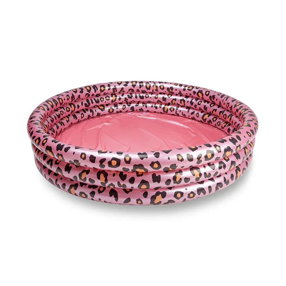 Swim Essentials 12m+ Children's Inflatable Pool 100cm Safari Chique Pink