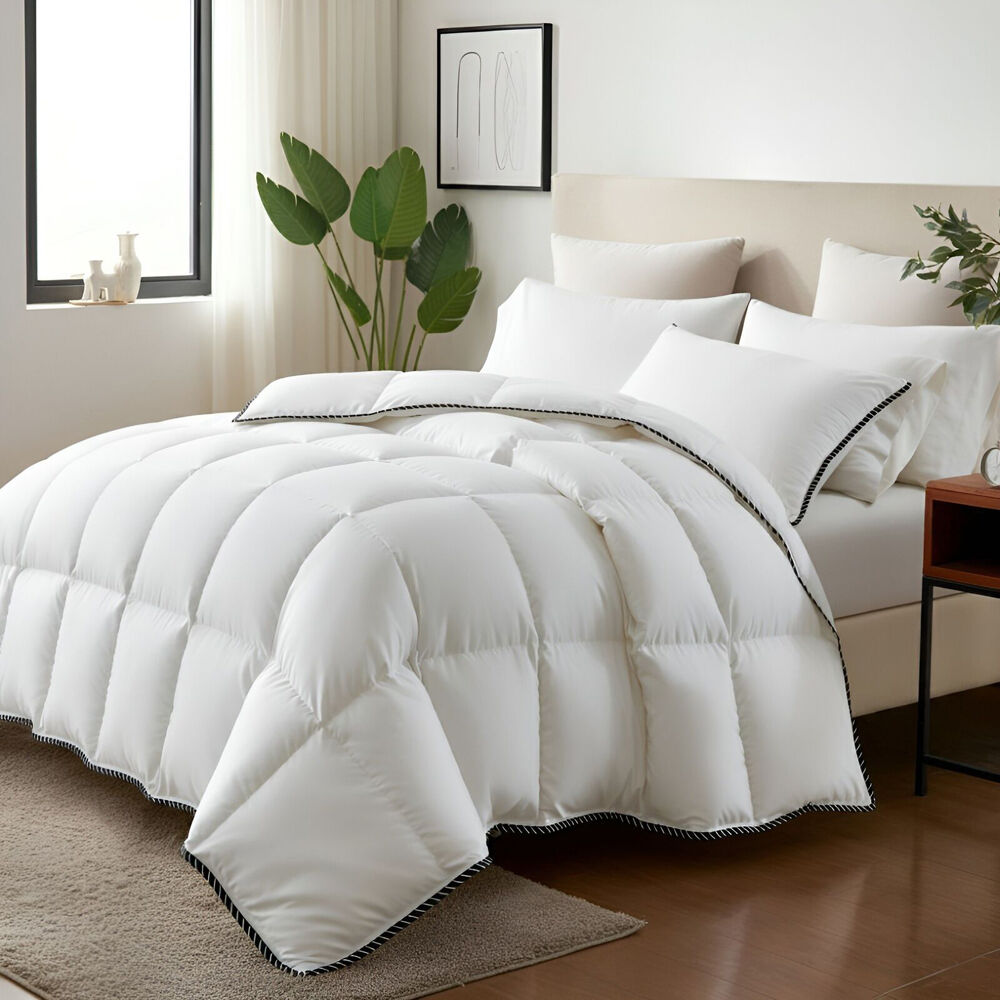 Royal Comfort Bamboo Quilt Cover 350GSM White — image 2
