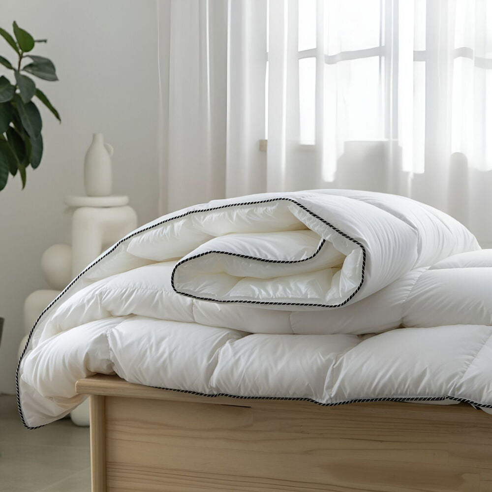 Royal Comfort Bamboo Quilt Cover 350GSM White — image 4