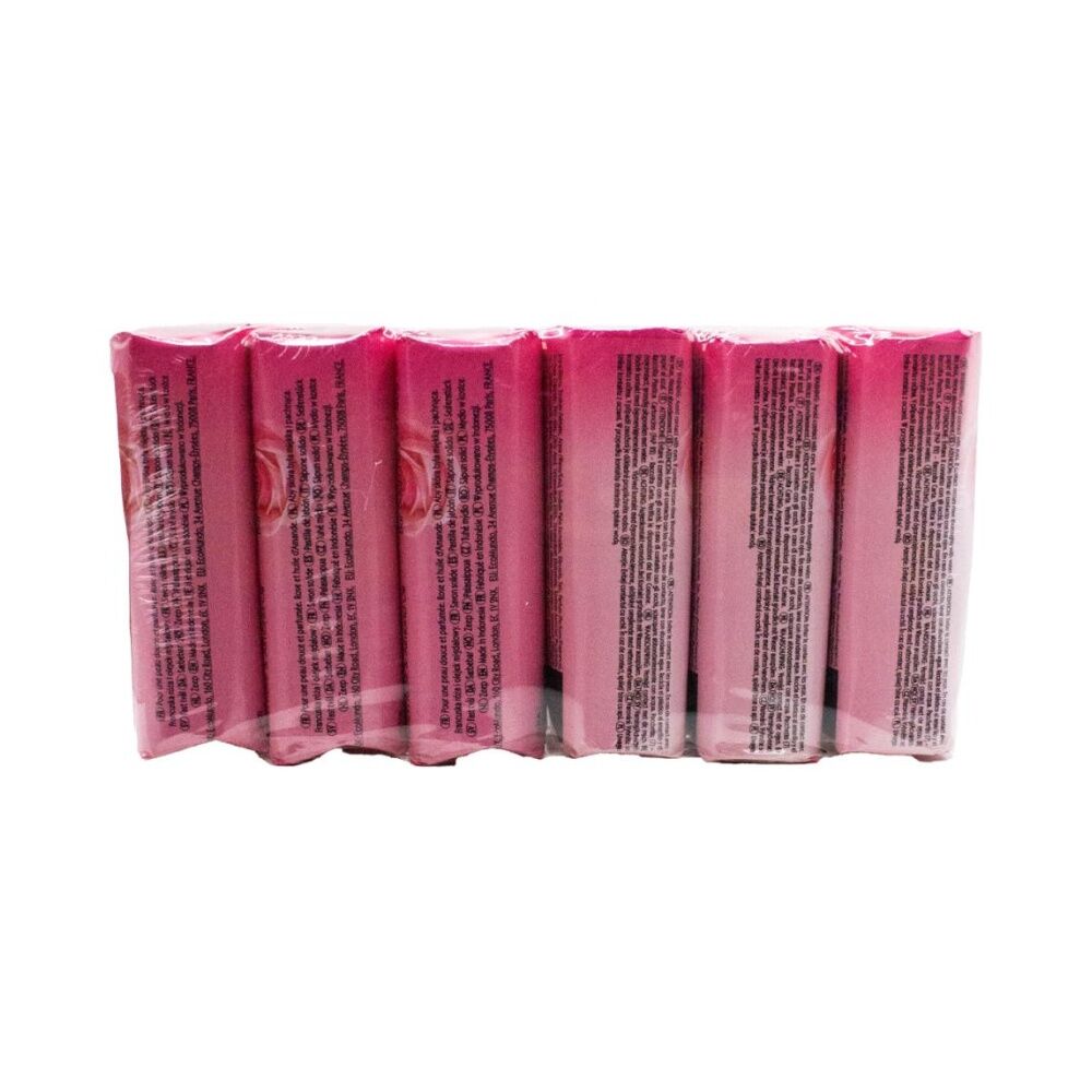 Lux 6PK Lux Soft Touch Soap Bar Floral Scent w/French Rose Almond Oil 80g (4 Pack) — image 3