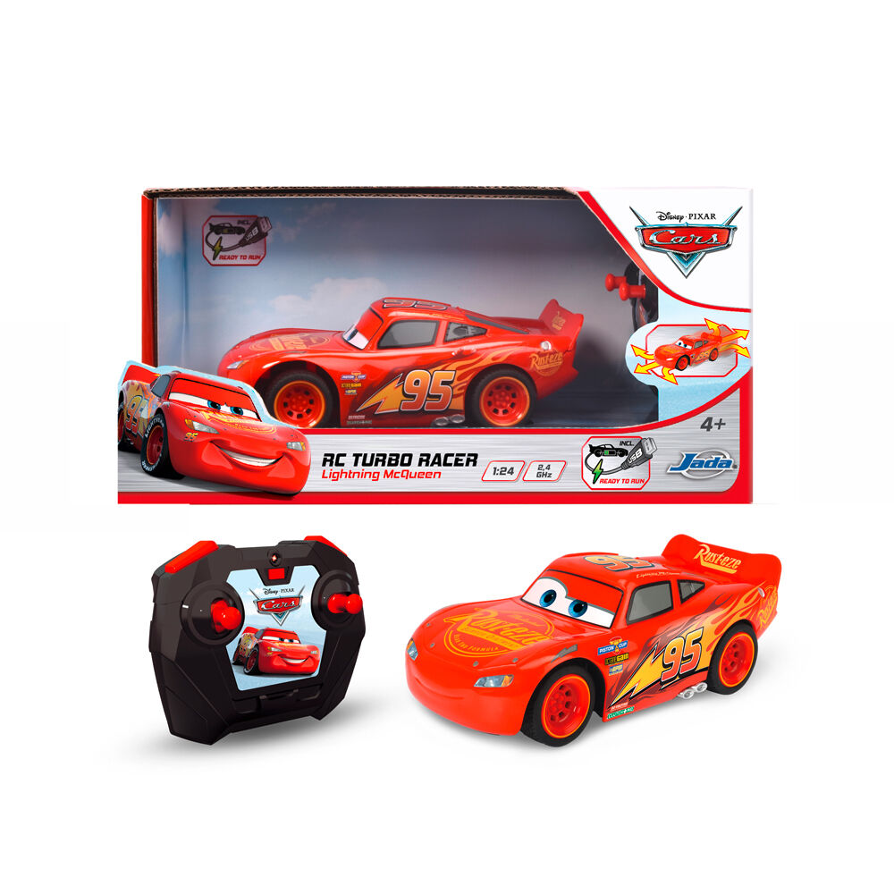 203084028-disney-cars-rc-lightning-mcqueen-turbo-racer-1-24-toy-kids-red-4y