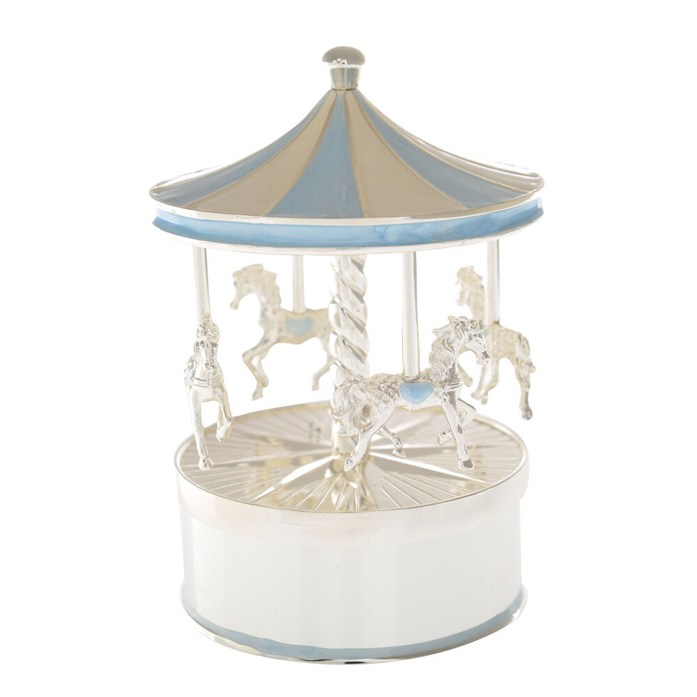 20403-gibson-gifts-baby-boy-musical-carousel-tabletop-decor-blue