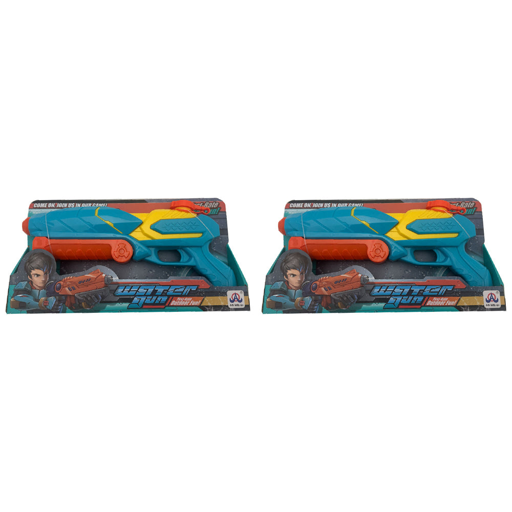 Regent 375ml Air Pressure Water Gun Kids/Children Outdoor Pool Beach Toy 3y+ (2 Pack)
