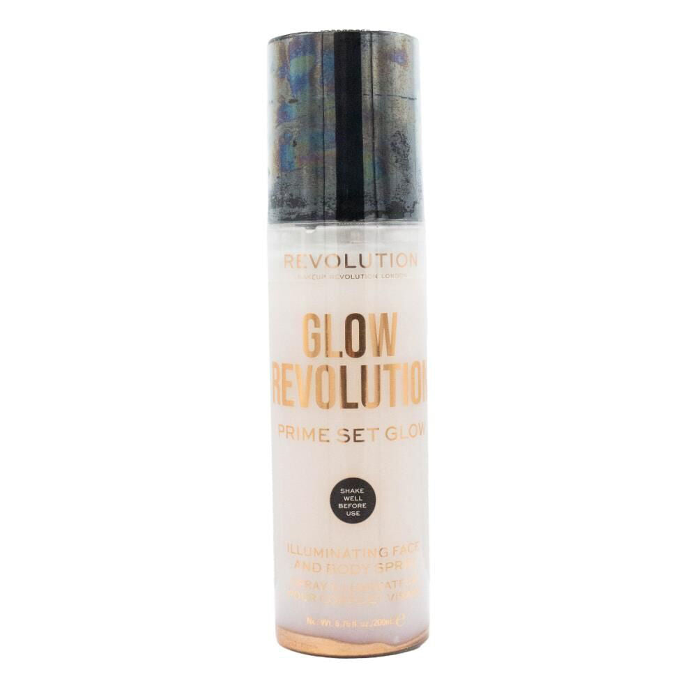 Revolution Glow Prime Set Illuminating Face & Body Setting Spray 200ml (6 Pack) — image 2