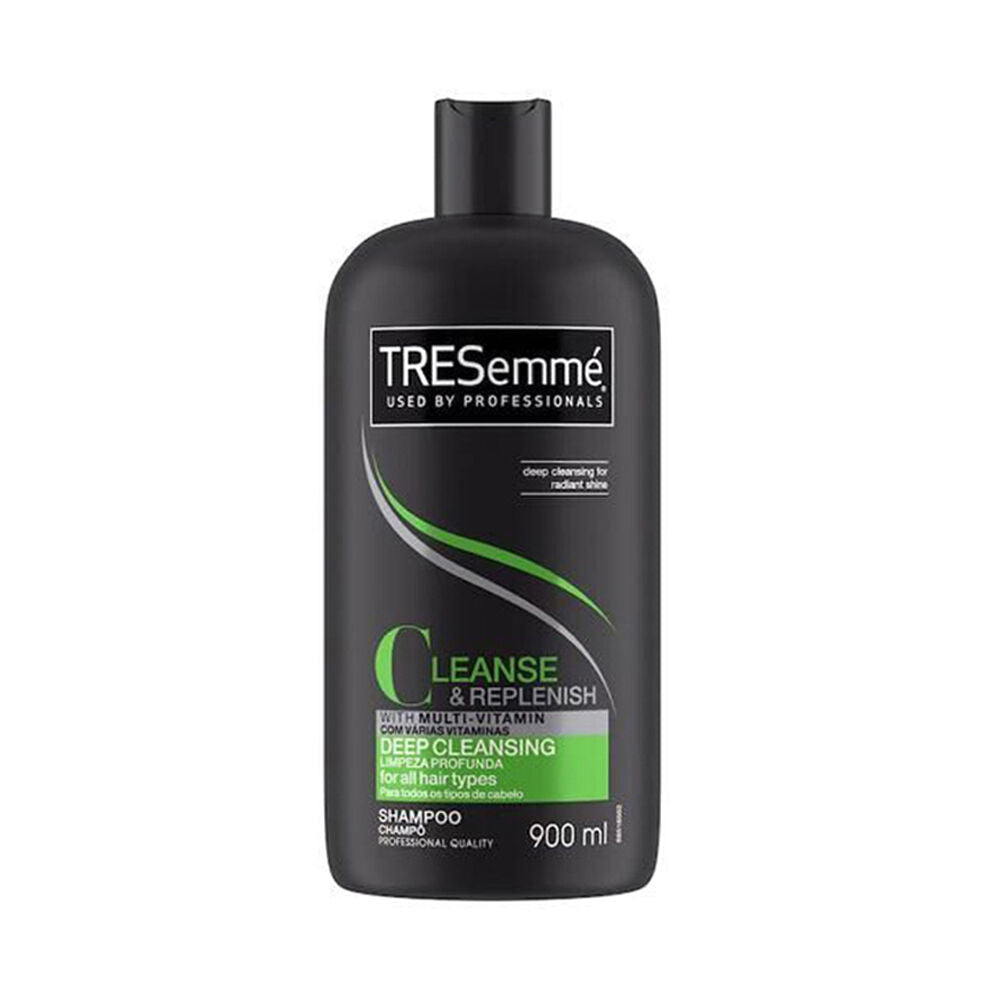 Tresemme 900ml For All Hair Types Moisturising Cleanse & Replenish Shampoo