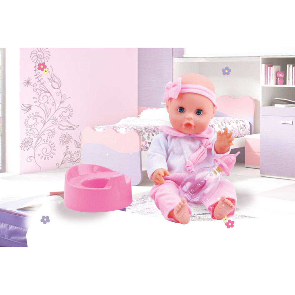Bambolina Kids 33cm Amore Doll Drinking w/ Potty & Bottle Pretend Play Toy 3y+ — image 2