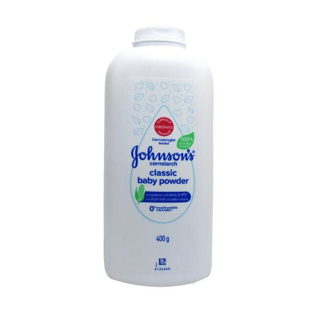 Johnson's Gentle & Soothing Skin Care Classic Baby Powder Cornstarch — S 400g