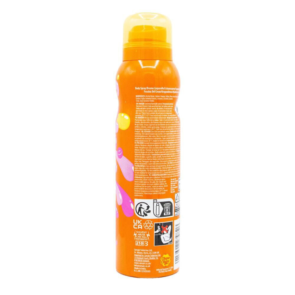 Chupa Chups Body Spray Mist 150ml Tutti Frutti Sweet Fruity Fragrance (12 Pack) — image 4
