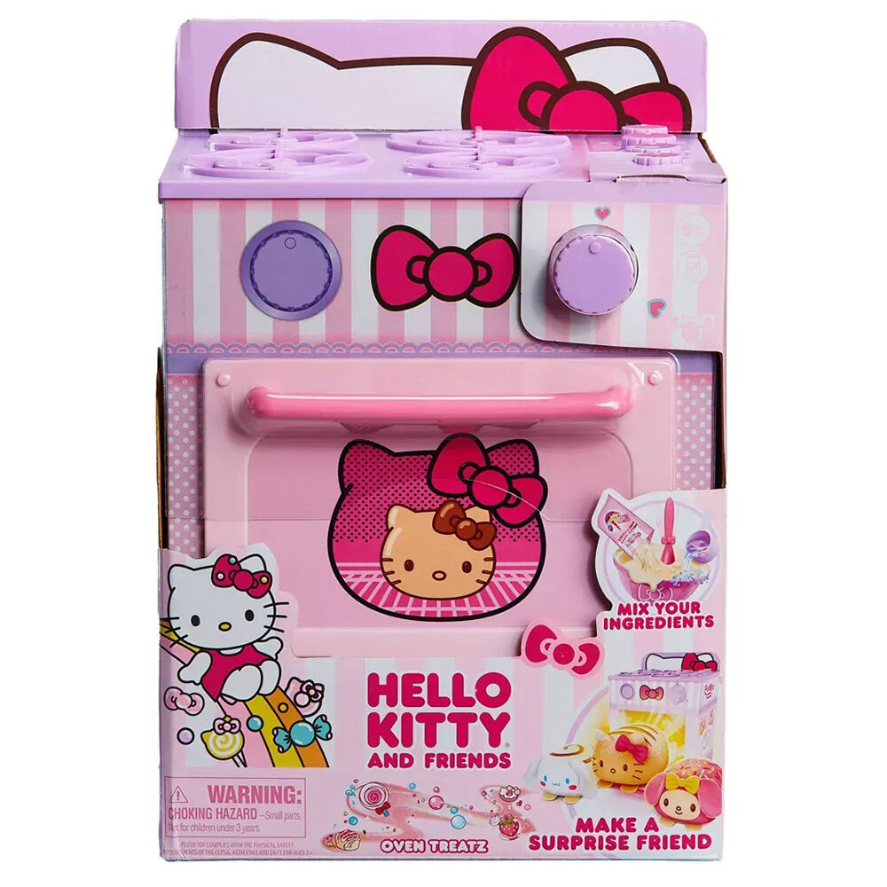 Cookeez Makery Scented Plush Toy Hello Kitty and Friends Oven Playset