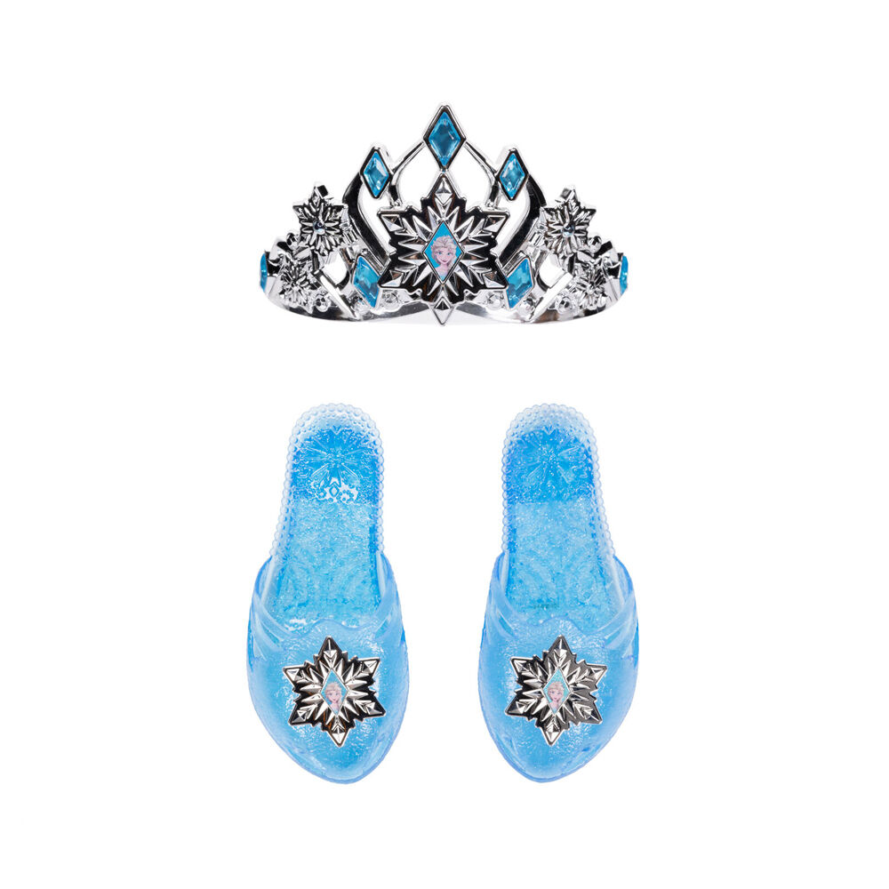 Disney Frozen Classic Elsa Dress Up Toy Accessories Set Blue 3y+ (4 Pieces) — image 2