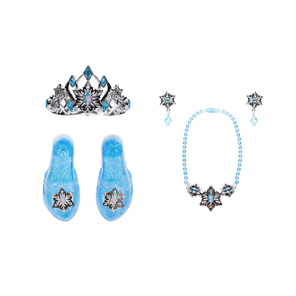 Disney Frozen Classic Elsa Dress Up Toy Accessories Set Blue 3y+ (4 Pieces) — image 3