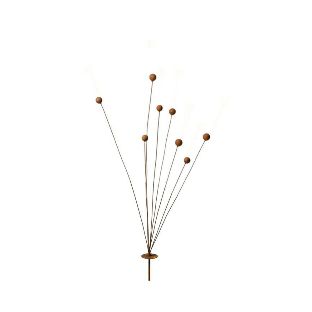 24008-a-fresco-metal-stake-spray-billy-buttons-short-95x50cm-rust