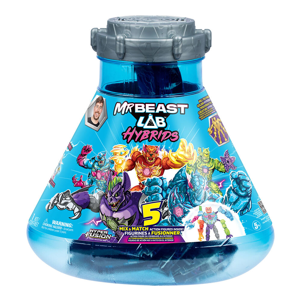 Mrbeast Lab Mix & Match Action Figure Toys Hybrids Hyper Fusion