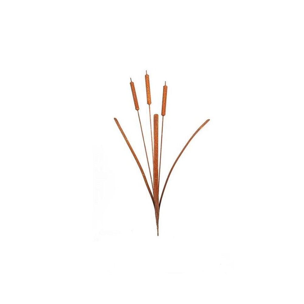 24978-a-fresco-metal-stake-bulrush-short-garden-ornament-decor-6x95cm-rust