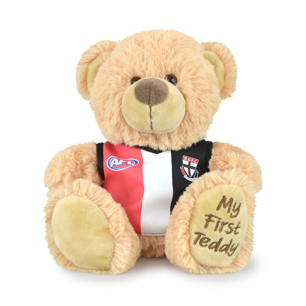 250230363-afl-first-teddy-st-kilda-bear-plush-toy-23cm-beige