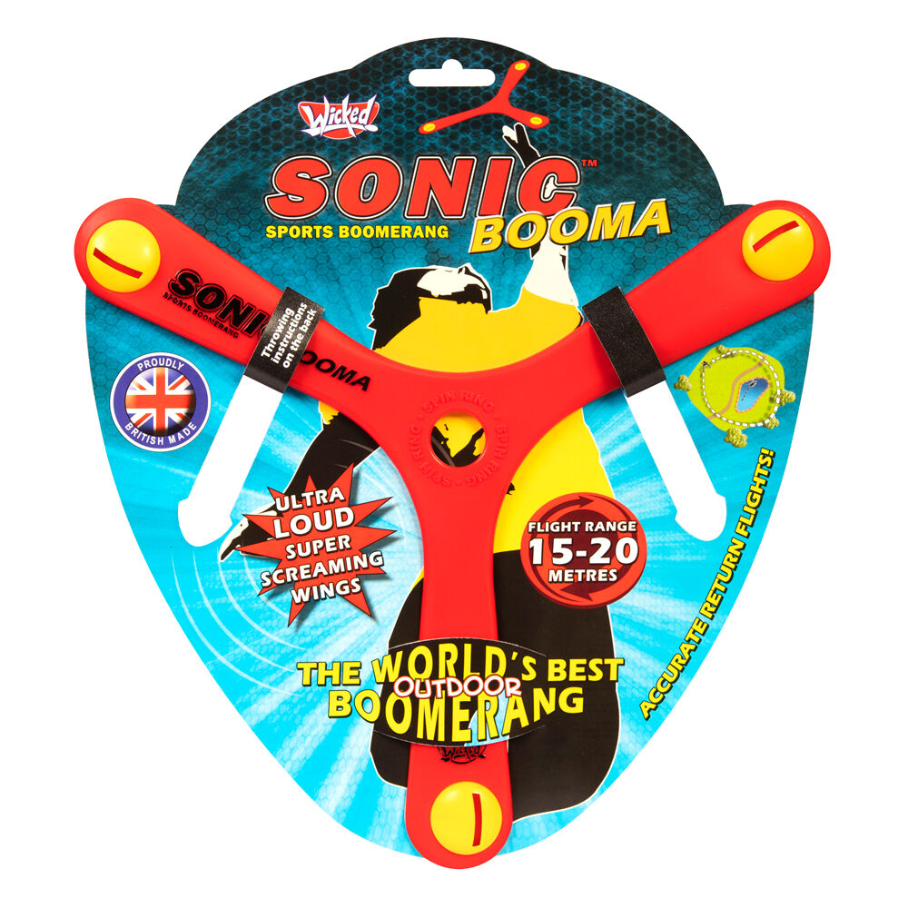 Wicked Childrens Activity Sonic Boomer Boomerang Throwing Toy Assorted — image 5