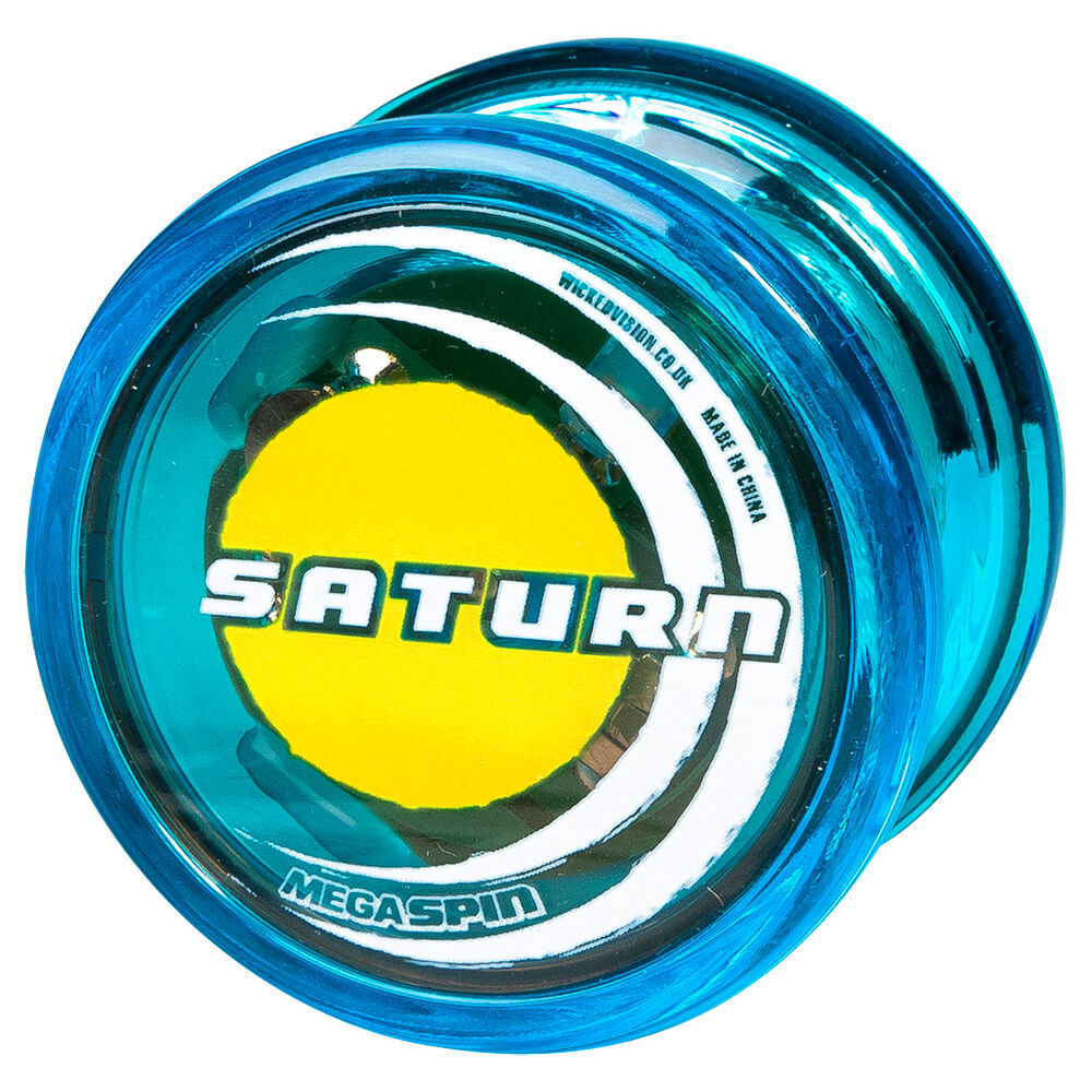 Wicked Mega Spin Saturn Round Lightweight YoYo Childrens Toy Assorted (2 Pack) — image 2