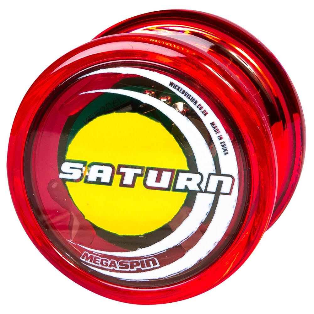 Wicked Childrens Mega Spin Saturn Lightweight Round YoYo Toy Assorted — image 2