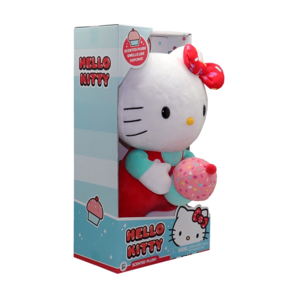Hello Kitty 12 Inch Scented Basic Cupcake Kids Soft Plush Toy — image 8