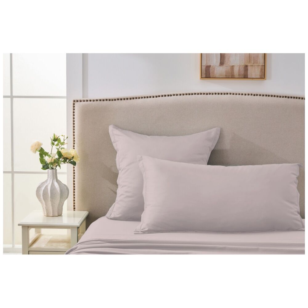 Grosvenor House Egyptian Cotton Body Tailored Pillowcase 500TC - Pink — image 2