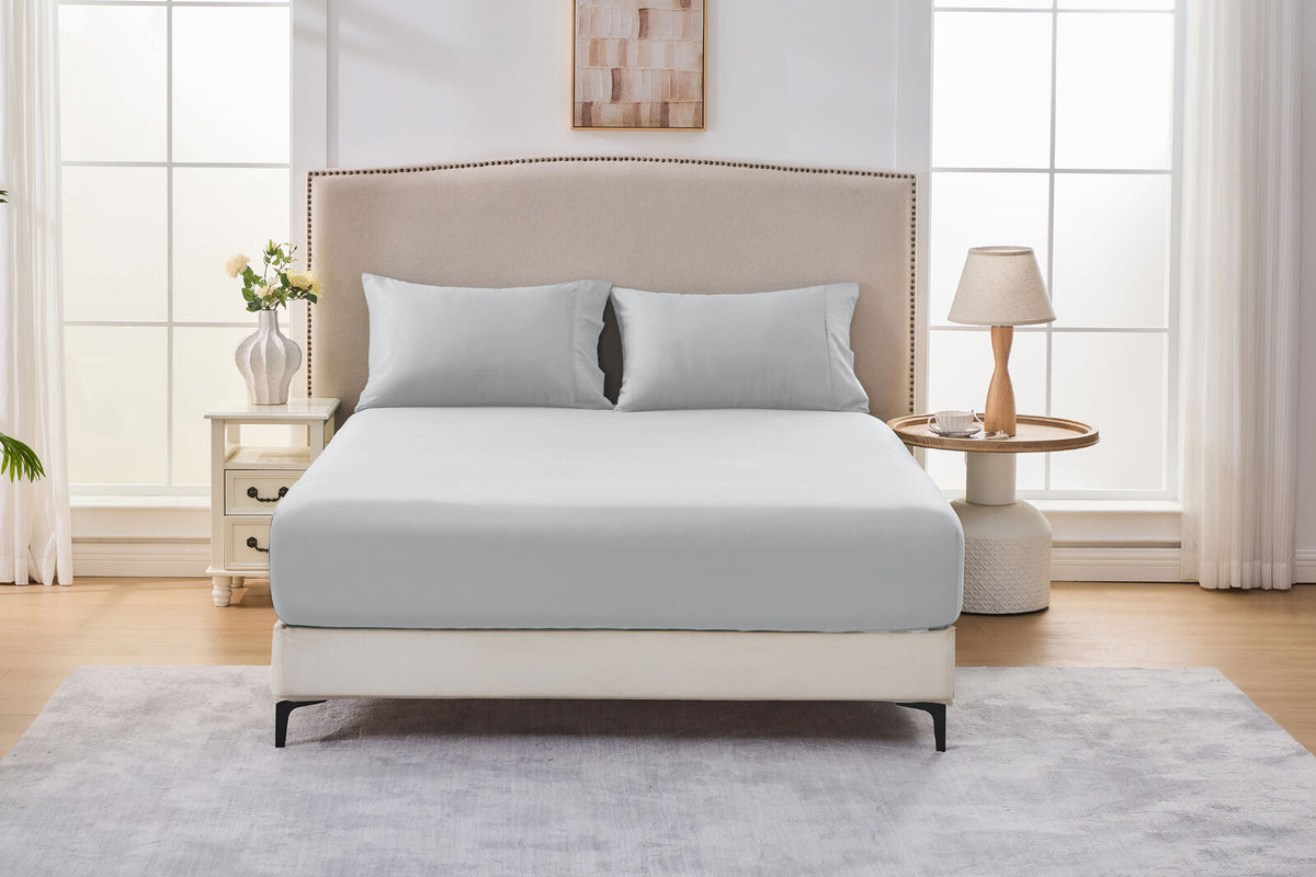 Grosvenor House 500TC Egyptian Cotton Standard Pillowcases Silver (2 Pieces) — image 5