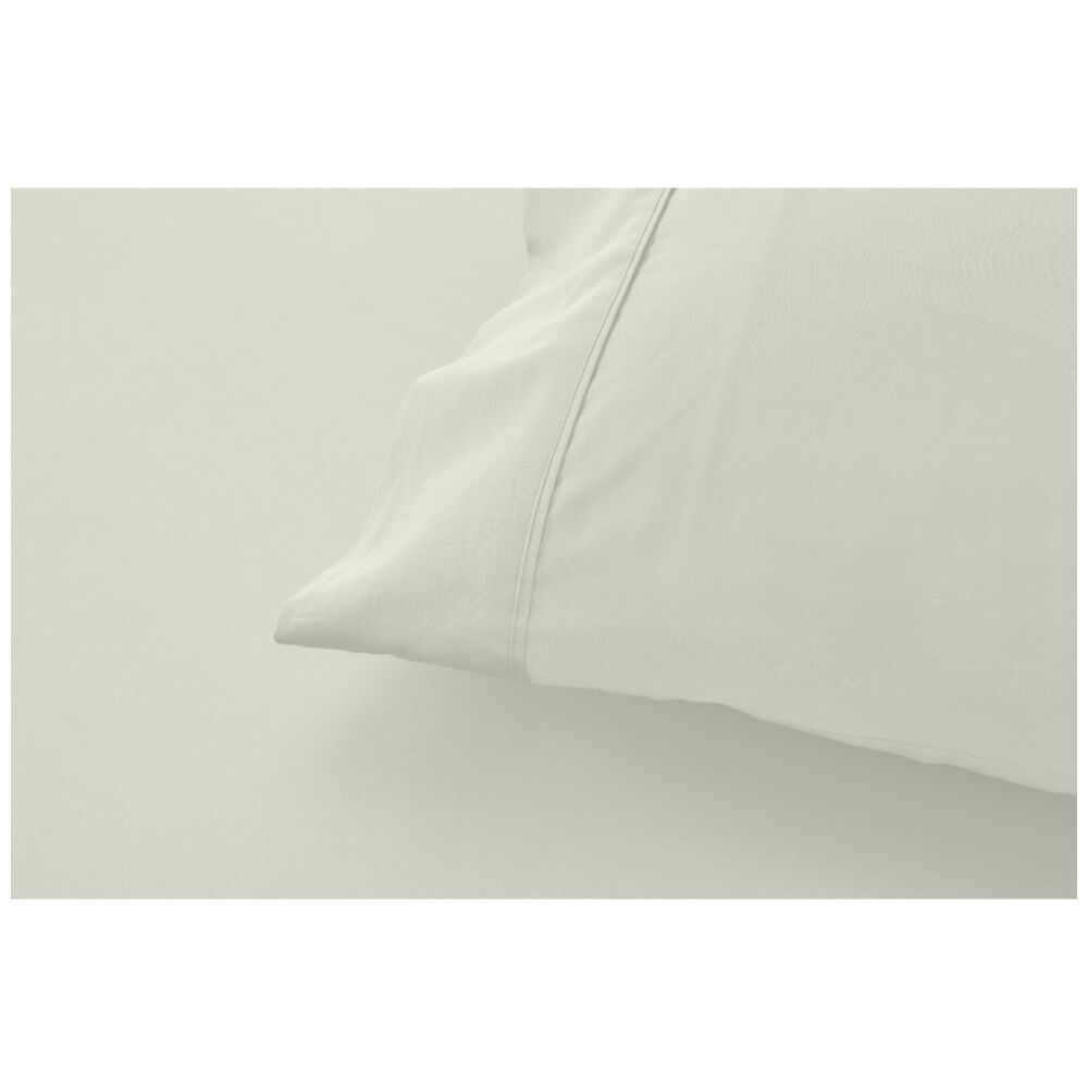 Grosvenor House 500TC Egyptian Cotton Standard Pillowcases Taupe (2 Pieces) — image 3