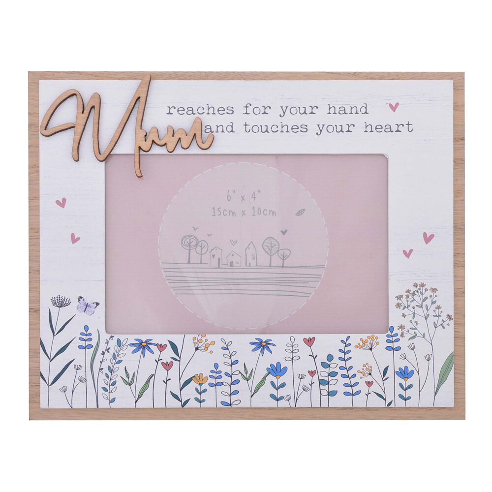 26233-gibson-gifts-wild-meadow-mum-photo-frame-6x4-decor