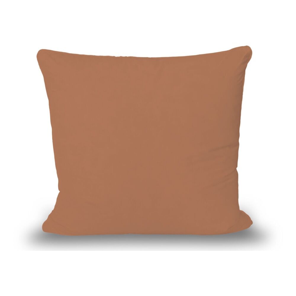 The Lighthouse Clay The Lighthouse Washed Cotton European Pillowcase With Double Stitch