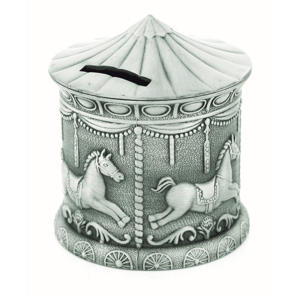 26586-gibson-gifts-carousel-pewter-money-bank-home-decor-silver