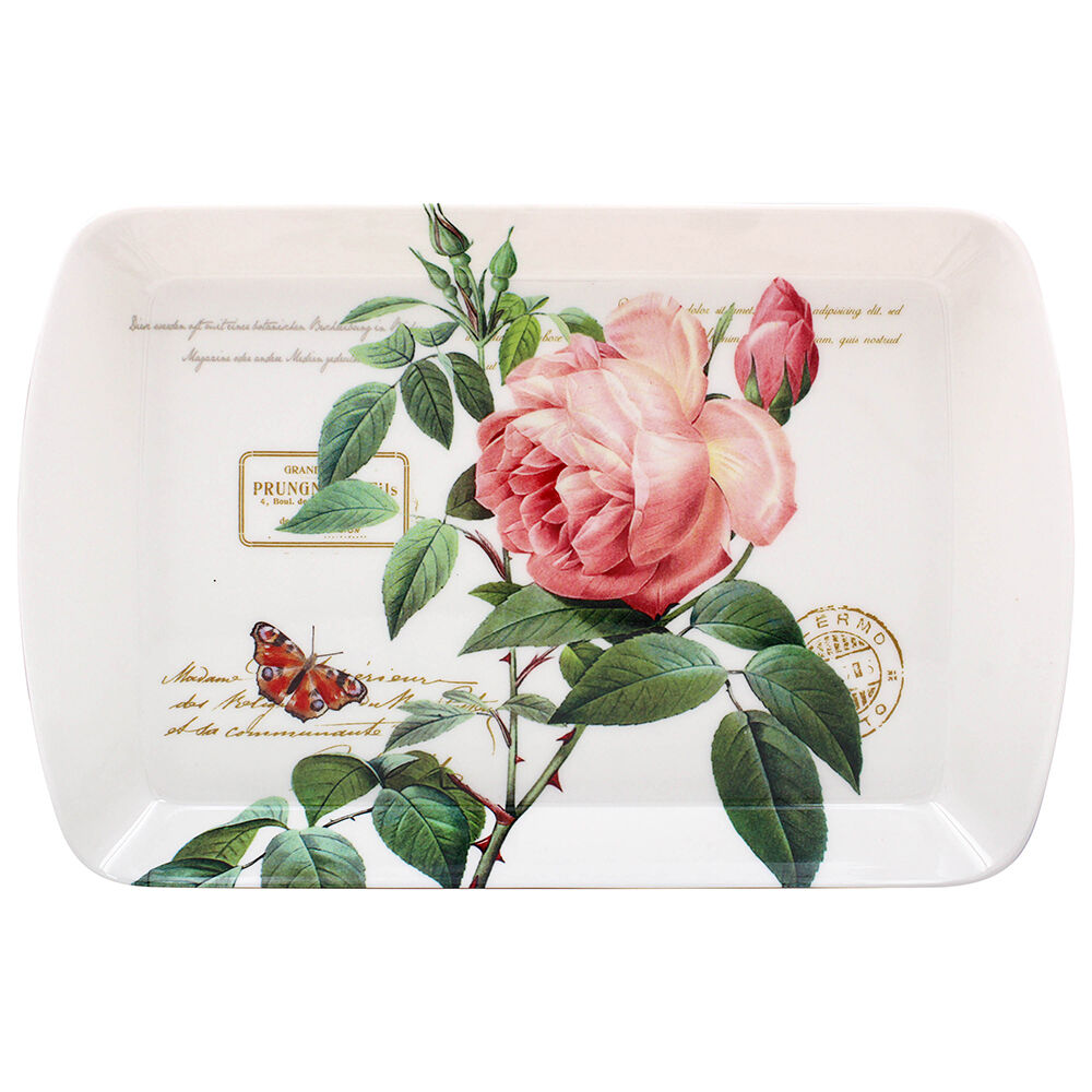 26608-gibson-gifts-redoute-rose-melamine-tray-rectangle-small