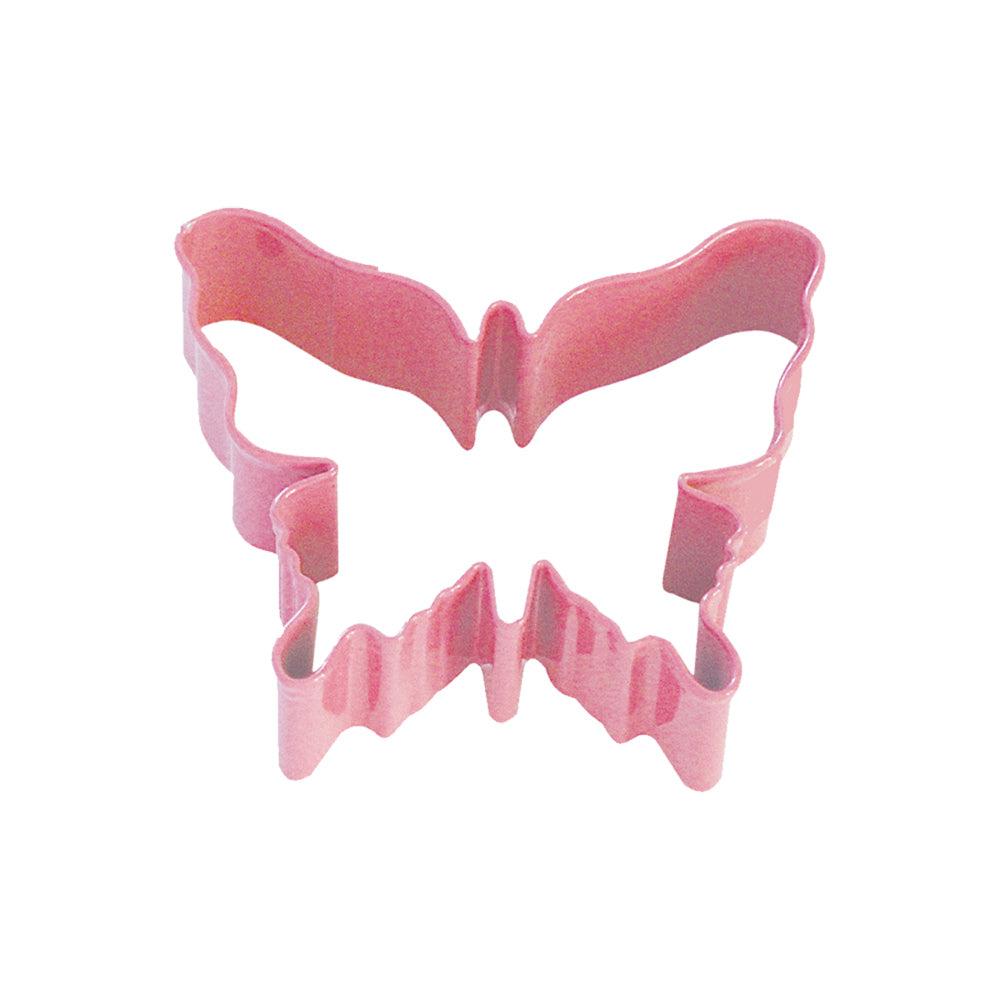 2700-06-r-m-butterfly-cookie-cutter-polyresin-coated-steel-8cm-pink