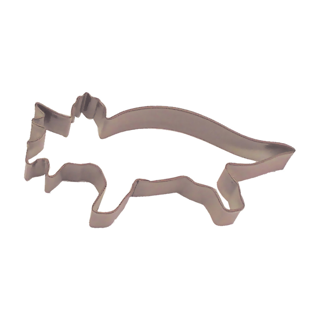 2700-23-r-m-triceratops-cookie-cutter-polyresin-coated-steel-15-25cm-brown