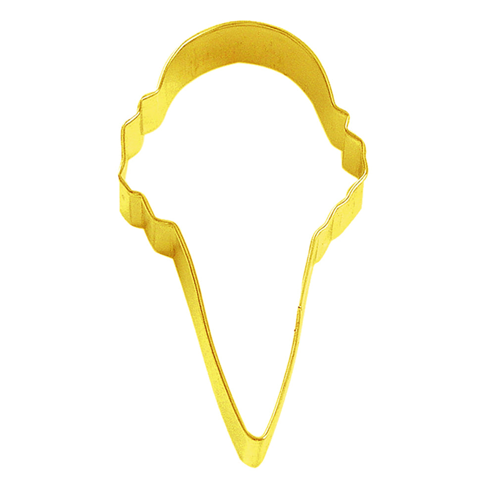 2700-27-r-m-ice-cream-cone-cookie-cutter-polyresin-coated-steel-10cm-yellow