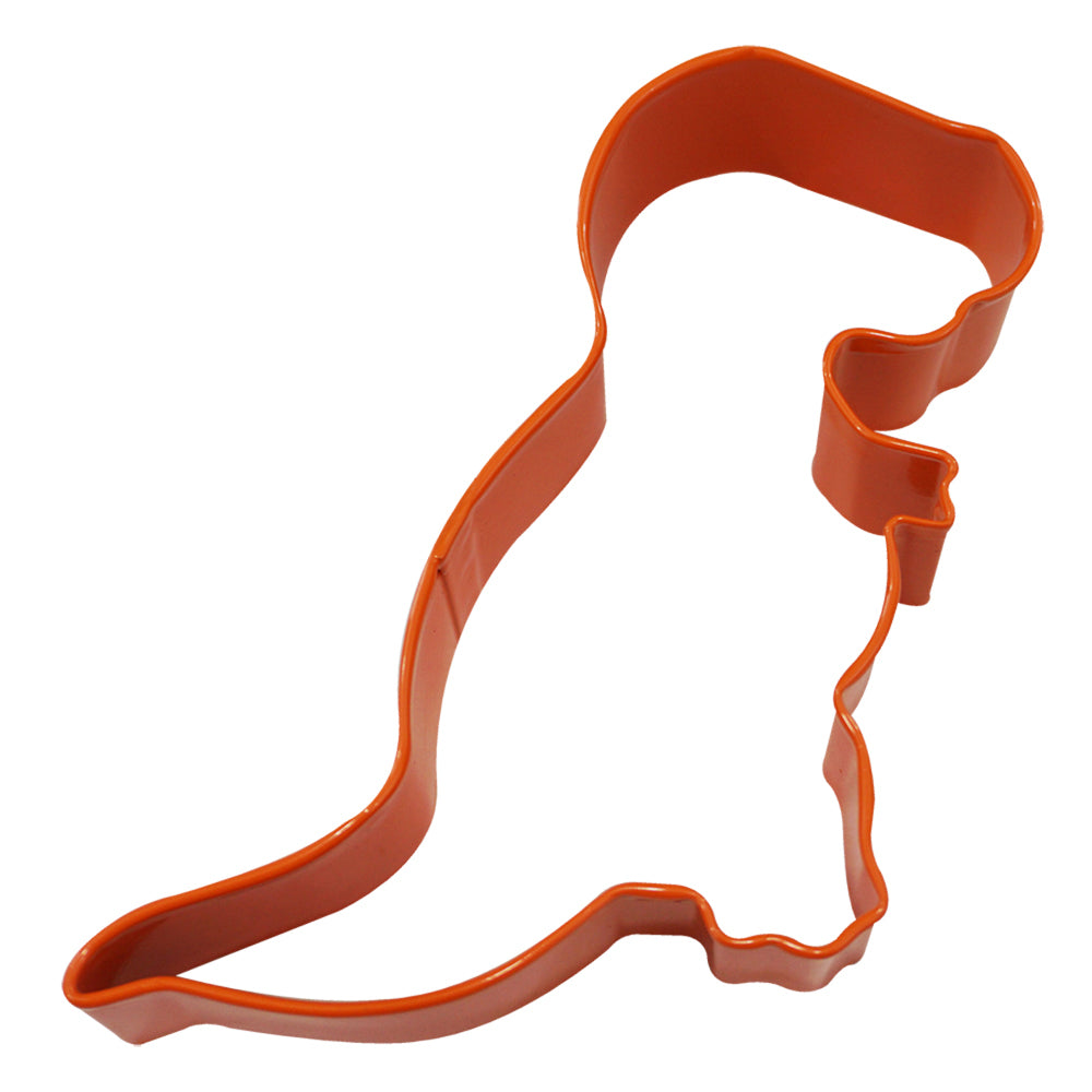 2700-39-r-m-t-rex-baby-cookie-cutter-polyresin-coated-steel-12cm-orange