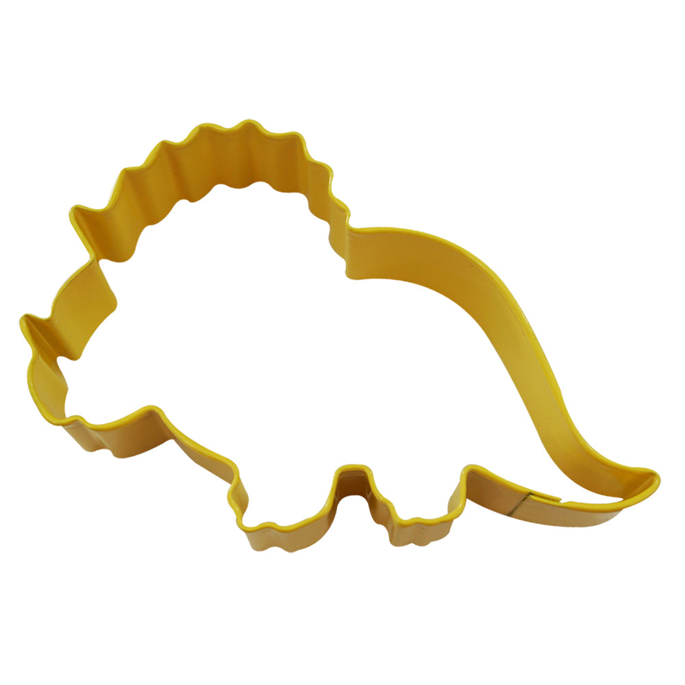 2700-40-r-m-triceratops-baby-cookie-cutter-polyresin-coated-steel-10-8cm-yellow