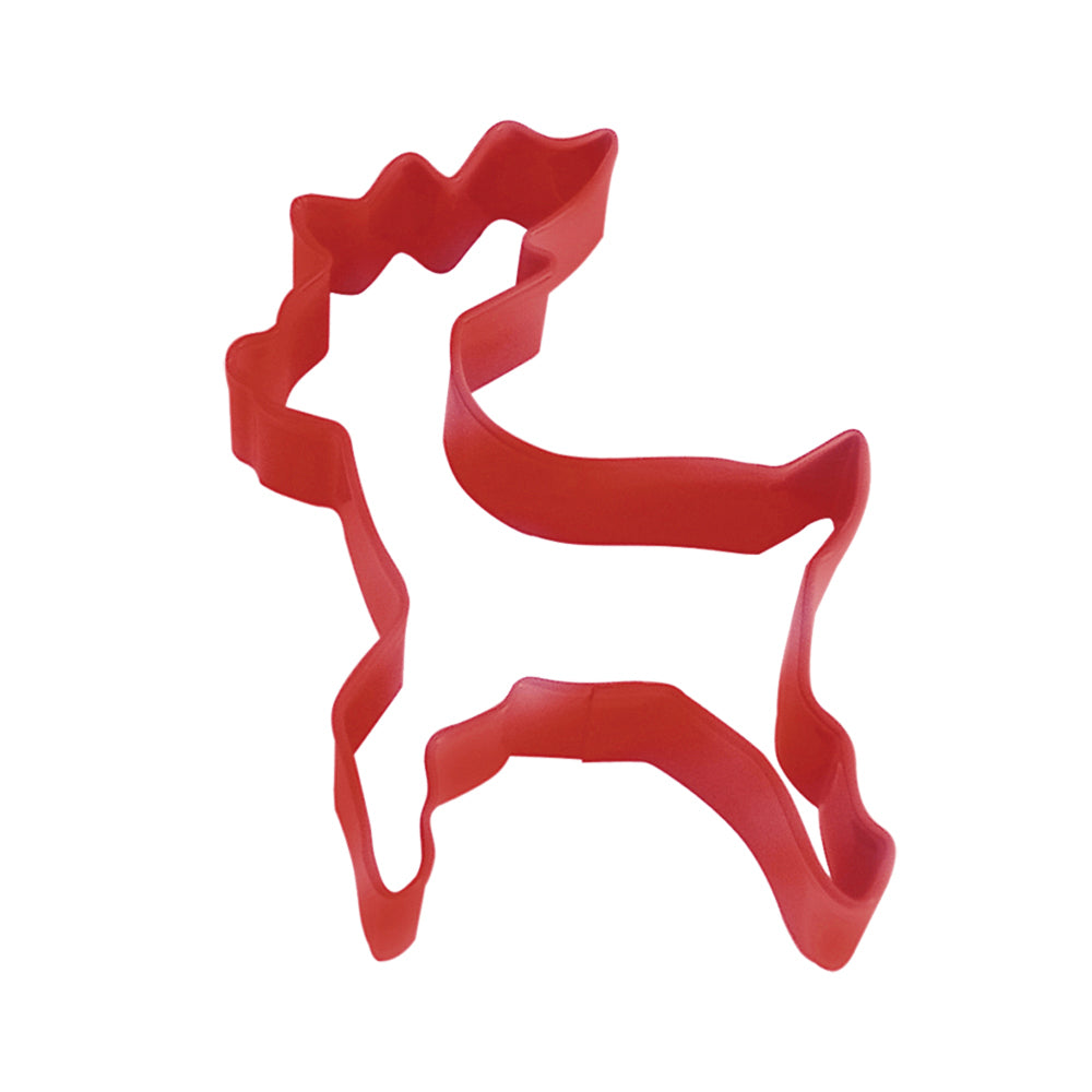 2700-59-r-m-standing-reindeer-cookie-cutter-polyresin-coated-steel-10cm-red