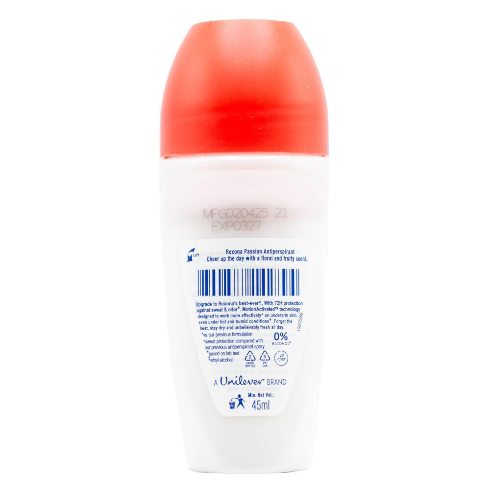 Rexona Women 48-Hour Protection Anti-Perspirant Roll On Deodorant 45ml Passion — image 2