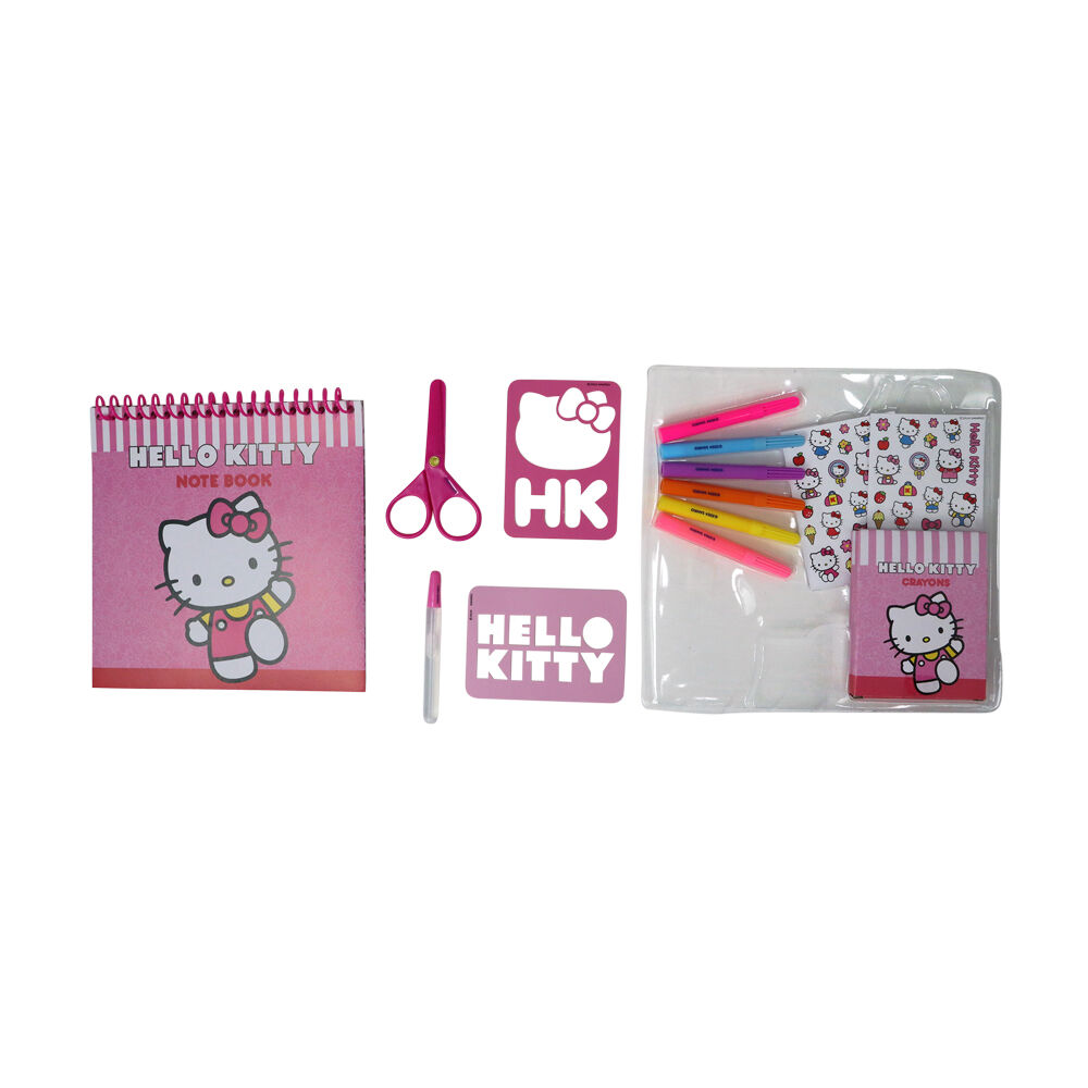 Hello Kitty Activity Tray Portable Art Station Craft Kit 30x46cm Pink Kids 6y+ — image 4