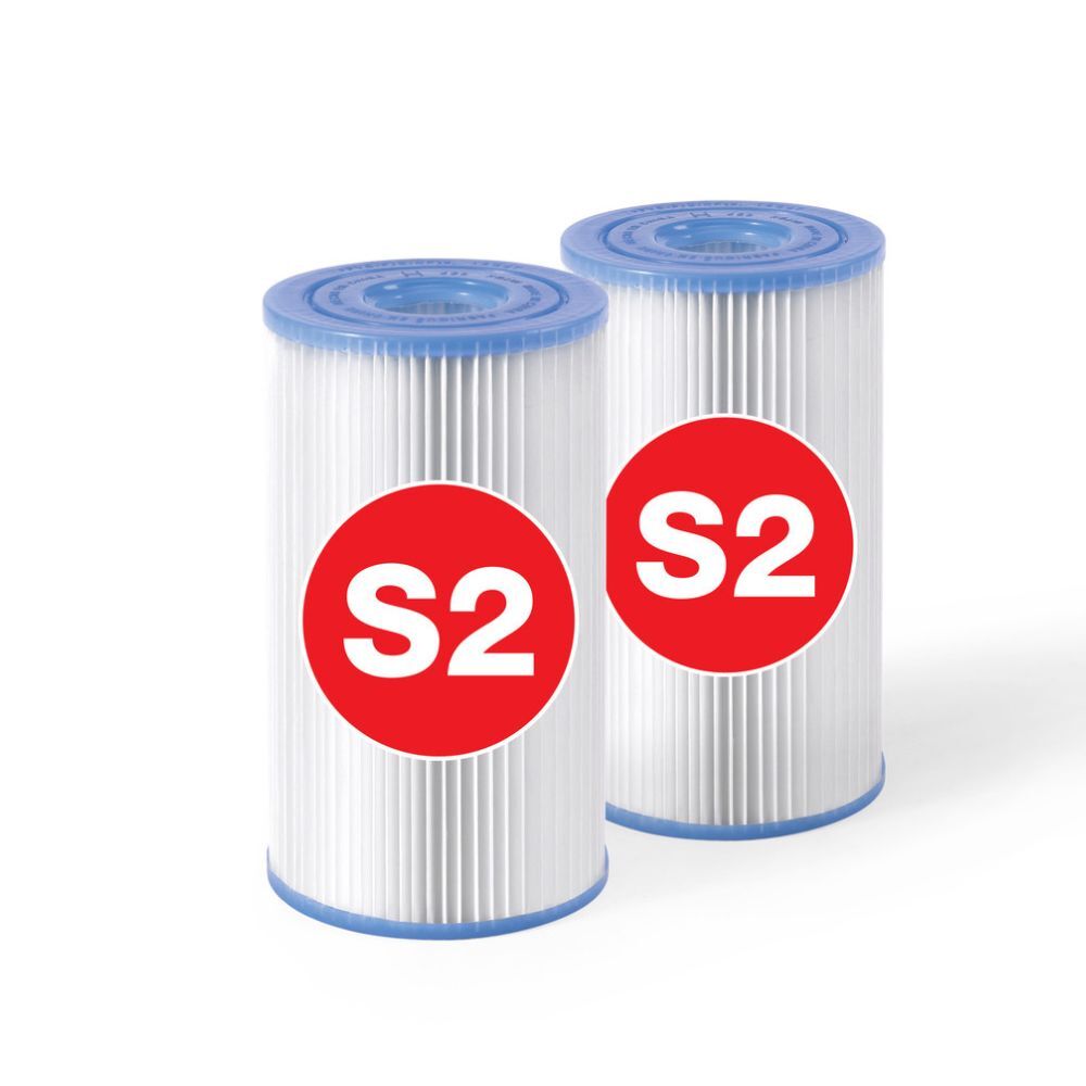 Intex Filter Cartridge S2 For Spa Shrink Wrap w/ Litho Twin Pack Set (4 Pieces) — image 5