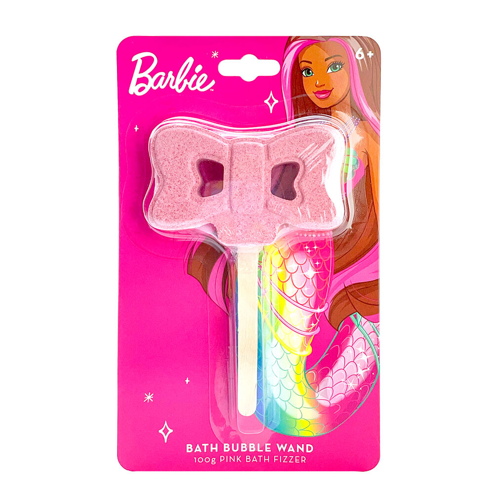 3032271-barbie-fantasy-range-bath-bubble-wand-100g-bath-fizzer-pink